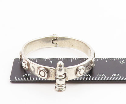 UNO DE 5O 925 Silver Vintage Screw Hinge Nut Bolt Design Bracelet  BT9891