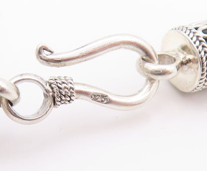 925 Sterling Silver Vintage Necklace SAMUEL BENHAM Twisted Multi Strand  NE4549