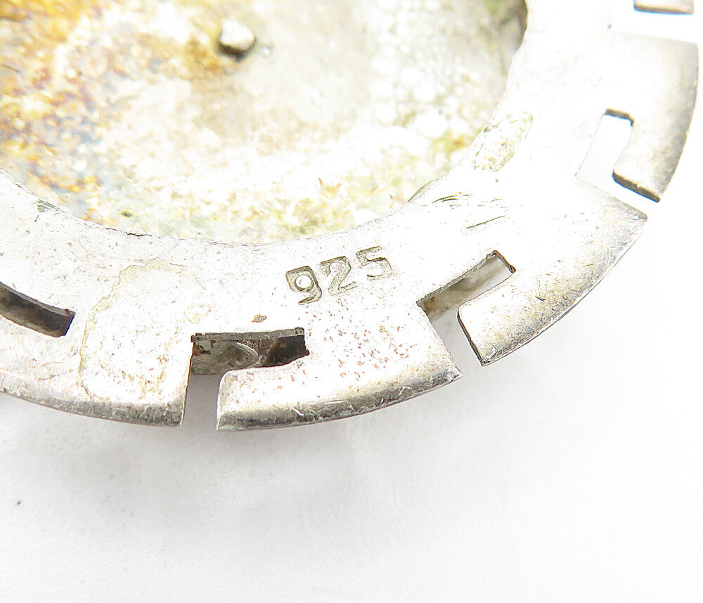 925 Sterling Silver  Vintage Antique Two Tone Alpaca Animal Brooch Pin  BP2264
