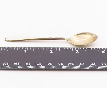 NORWAY 925 Sterling Silver Vintage Enamel Polished Spoon Souvenir TR3417
