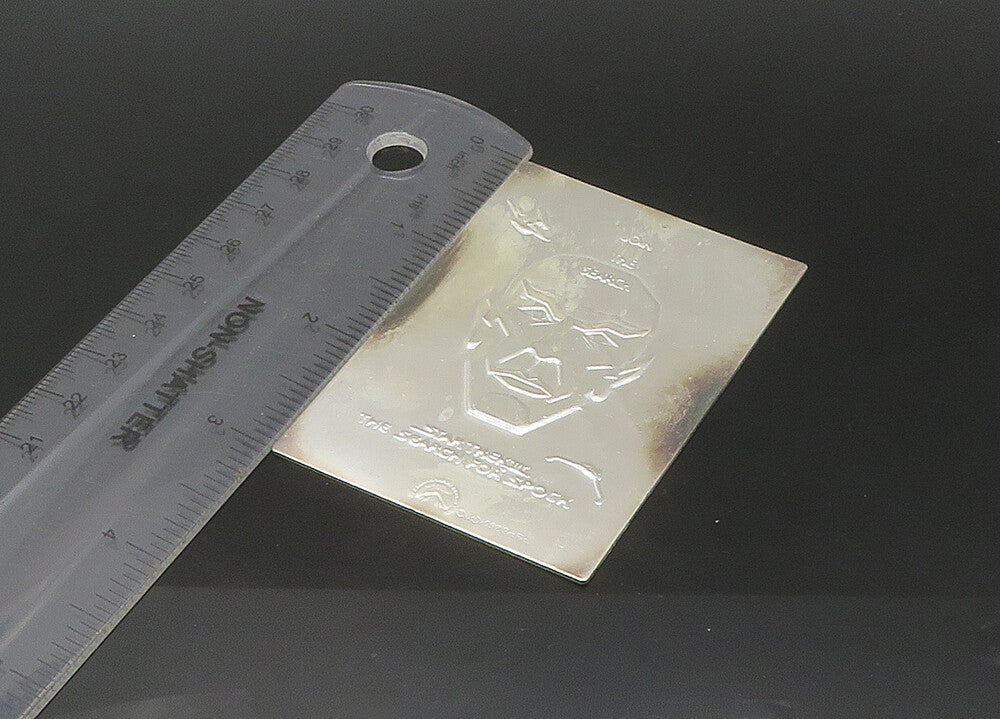 925 Sterling Silver Vintage Solid Star Trek 1982 Collection Card  TR3081