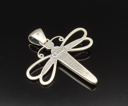 CAROLYN POLLACK 925 Sterling Silver Vintage Gemstone Butterfly Pendant PT21040