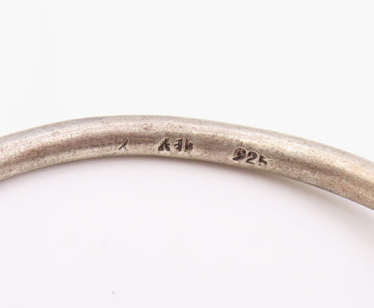 925 Sterling Silver Vintage Key Chain Dark Tone Hokey Stick & Ball  TR3878