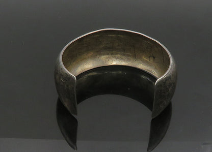 MARY RITA PADILLA NAVAJO 925 Silver  Vintage Minimalist Cuff Bracelet BT9153
