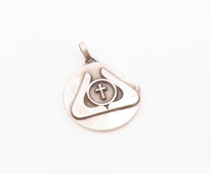 925 Silver Vintage International Eucharistic Congress 1976 Pendant PT11905