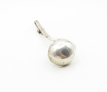 MEXICO 925 Sterling Silver  Vintage Grape Vine Detail Soup Spoon  TR1564