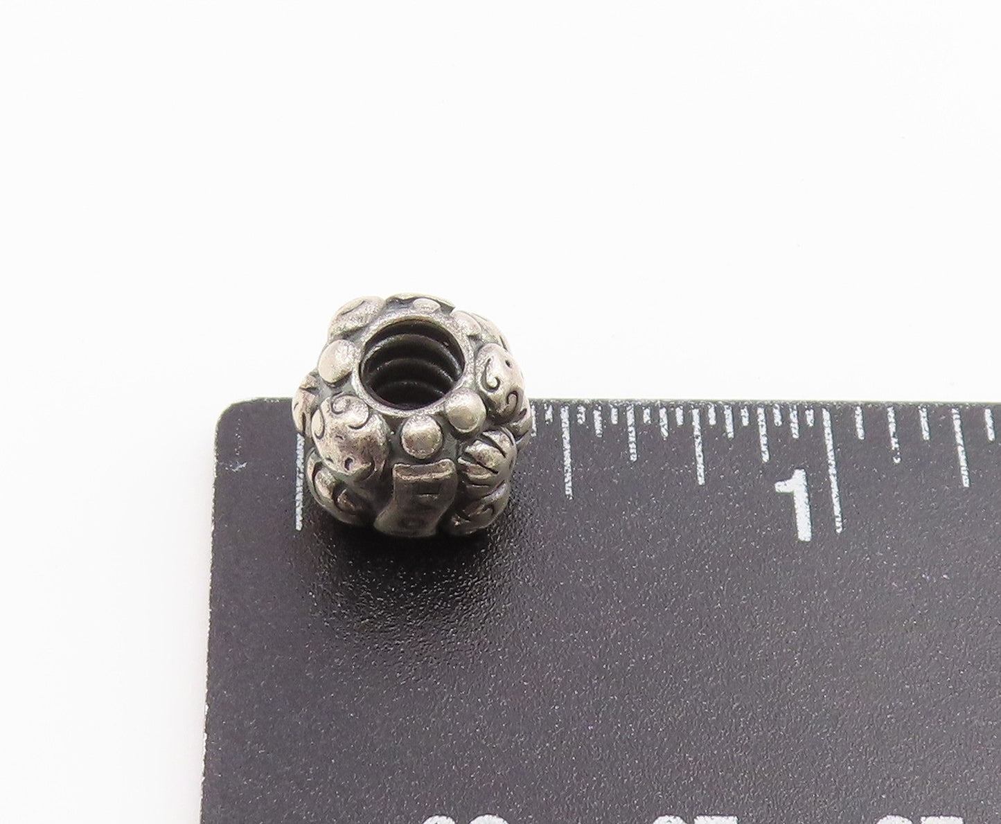 925 Sterling Silver Vintage Pendant PANDORA  Love & Family Faces Bead  PT26620