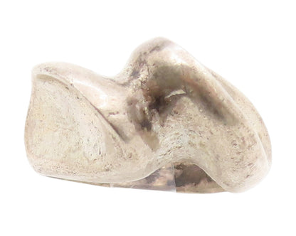 925 Sterling Silver Vintage Ring POLAND Modernist Wavy Curve Band  Sz 8  RG33668