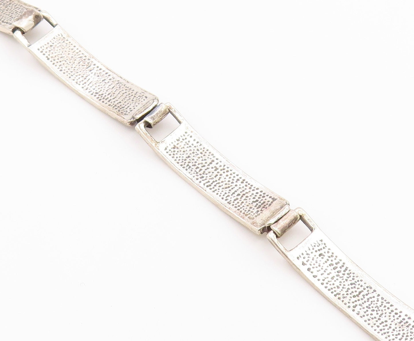 925 Silver Vintage Engraved Religious Inspirational Words Bracelet BT9540