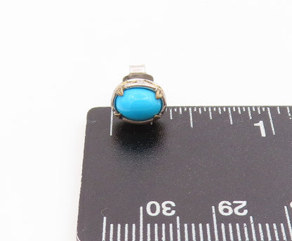 925 Sterling Silver Vintage Earrings Multi Gemstone Designer Single Lot  EG14308
