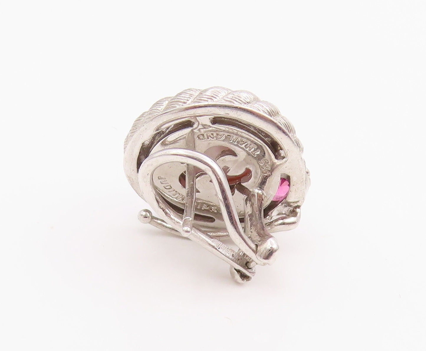 925 Sterling Silver Vintage Earrings JUDITH RIPKA Gemstone Single Pieces EG14292