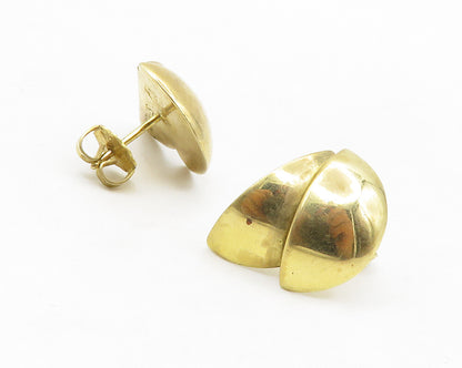 JULIETT 925 Sterling Silver  Vintage Shiny Gold Plated Drop Earrings  EG6958
