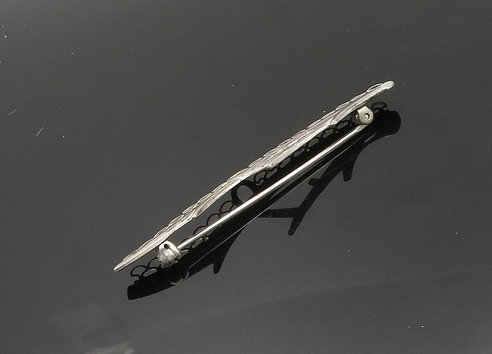 FORSTNER 925 Sterling Silver Vintage Tree Branch Dark Tone Brooch Pin  BP7929