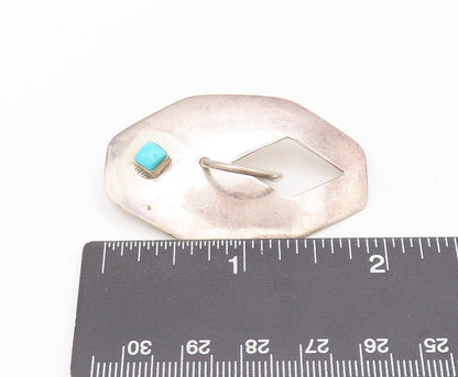 925 Sterling Silver Vintage Southwestern Turquoise & Ring Earrings EG12725