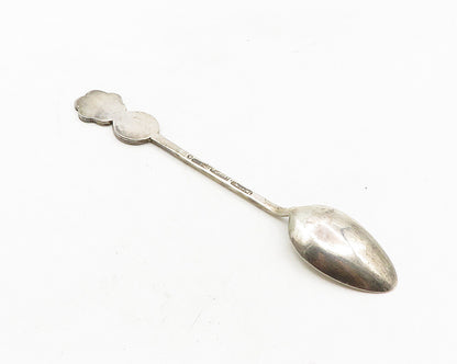 925 Sterling Silver  Vintage Antique Chinese Writing Espresso Spoon  TR1657