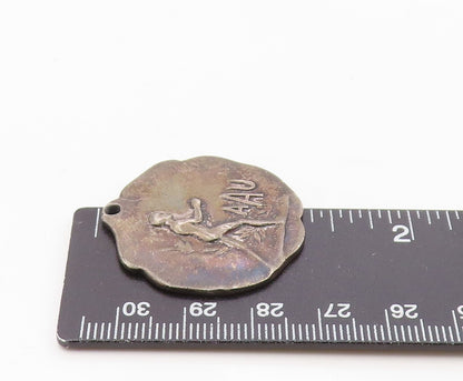 925 Sterling Silver  Vintage Antique Amateur Athletic Union Pendant  PT16114