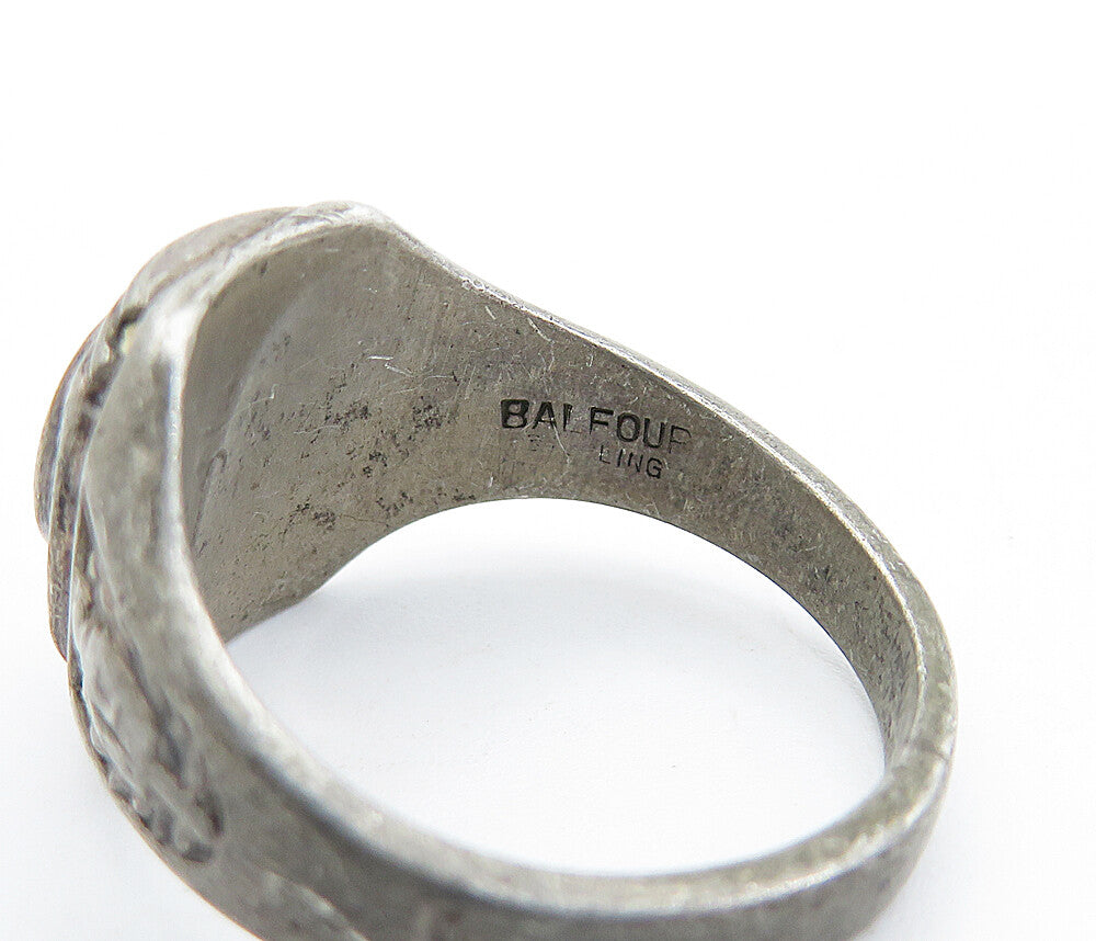 BALFOUR 925 Sterling Silver Vintage Dark Tone 1954 Class Ring Sz 6.5 RG4849