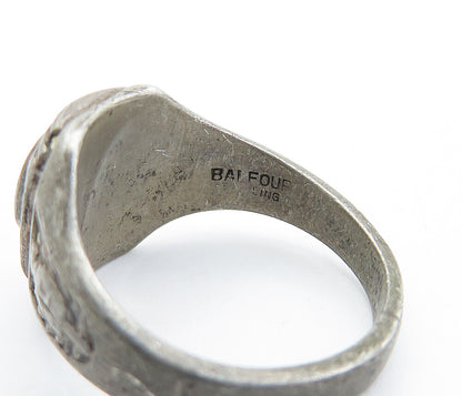 BALFOUR 925 Sterling Silver Vintage Dark Tone 1954 Class Ring Sz 6.5 RG4849