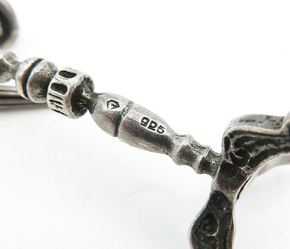 925 Sterling Silver  Vintage Antique Hat & Umbrella Coat Rack Ornament  TR1104