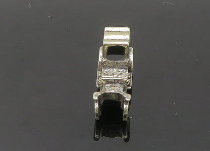 925 Sterling Silver  Vintage Shiny Old Fashioned Car Trinket  TR2806
