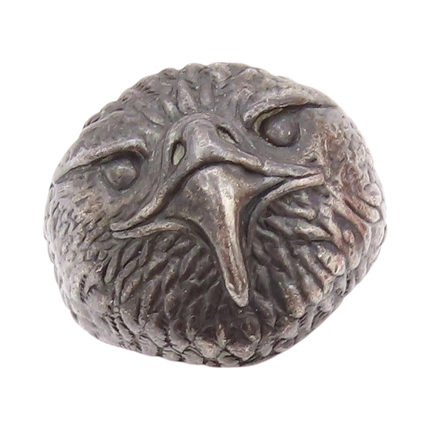 925 Sterling Silver Vintage Ring CAROLYN POLLACK American Eagle  Sz 11.5 RG32553