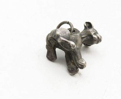 925 Sterling Silver  Vintage Simba Lion King Pendant (MOVING TAIL)  PT7028