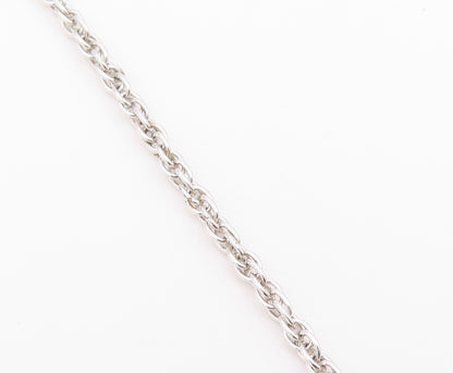 925 Sterling Silver Vintage Necklace Multi Gemstone Elegant Floral Chain  NE4897