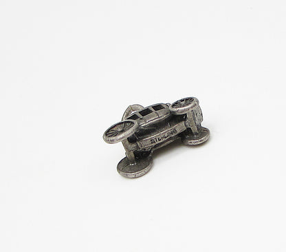 925 Sterling Silver  Vintage Old Fashion Car Charm Pendant  PT2281