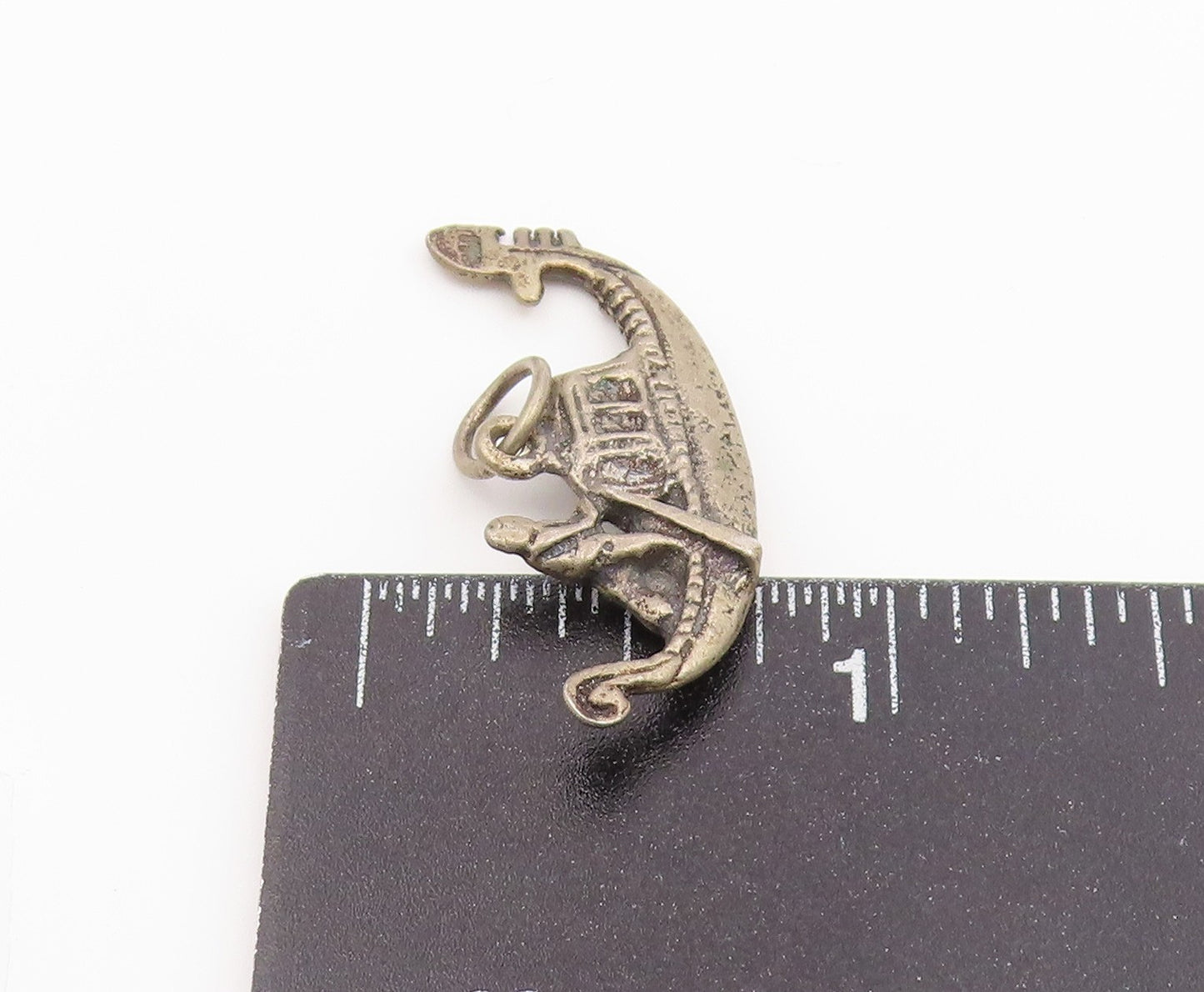 925 Sterling Silver Vintage Pendant Classic Gondola Boat Souvenir Charm  PT26585