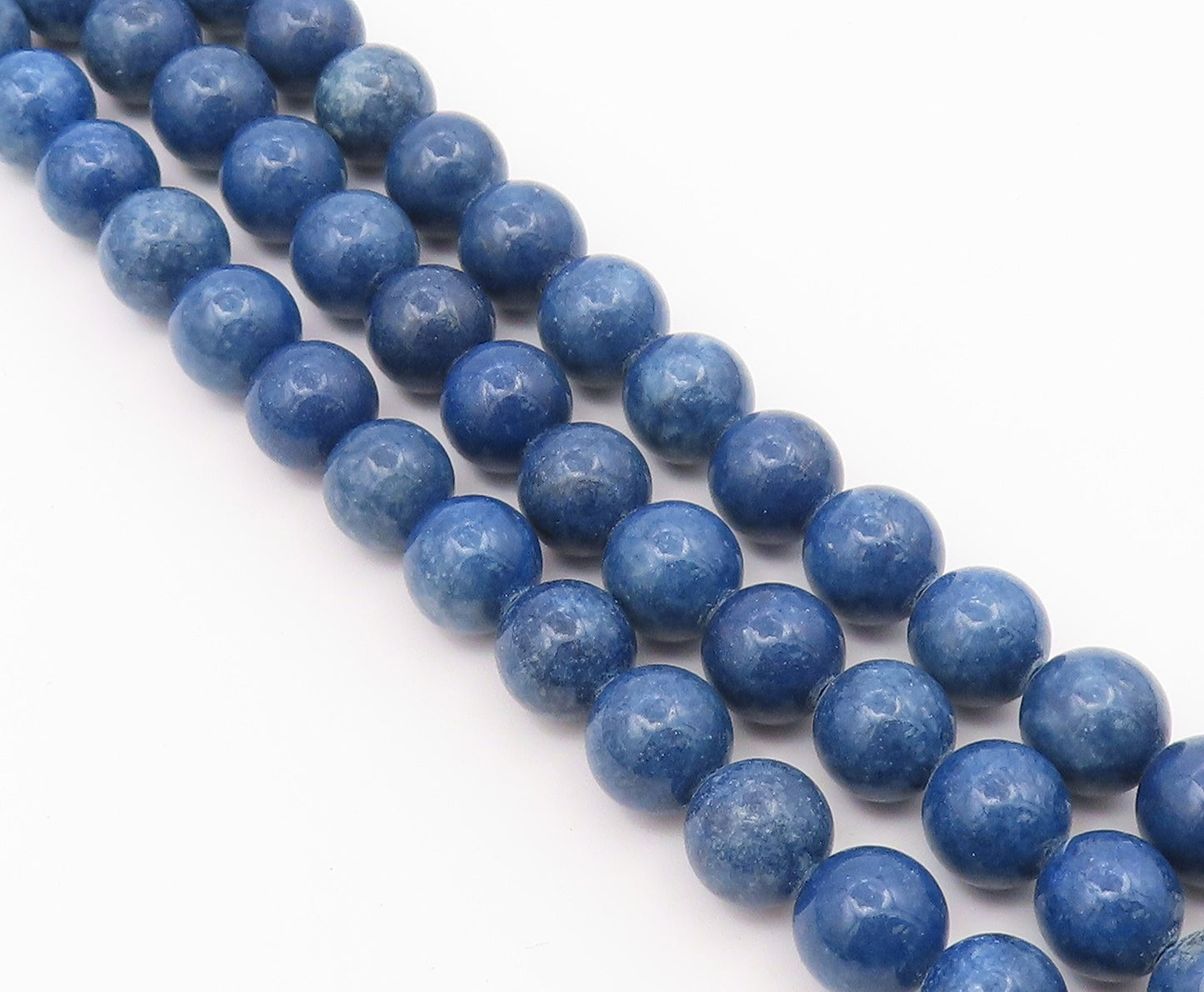 925 Sterling Silver Vintage Gemstone Beads Fluted Abstract Necklace  NE3971