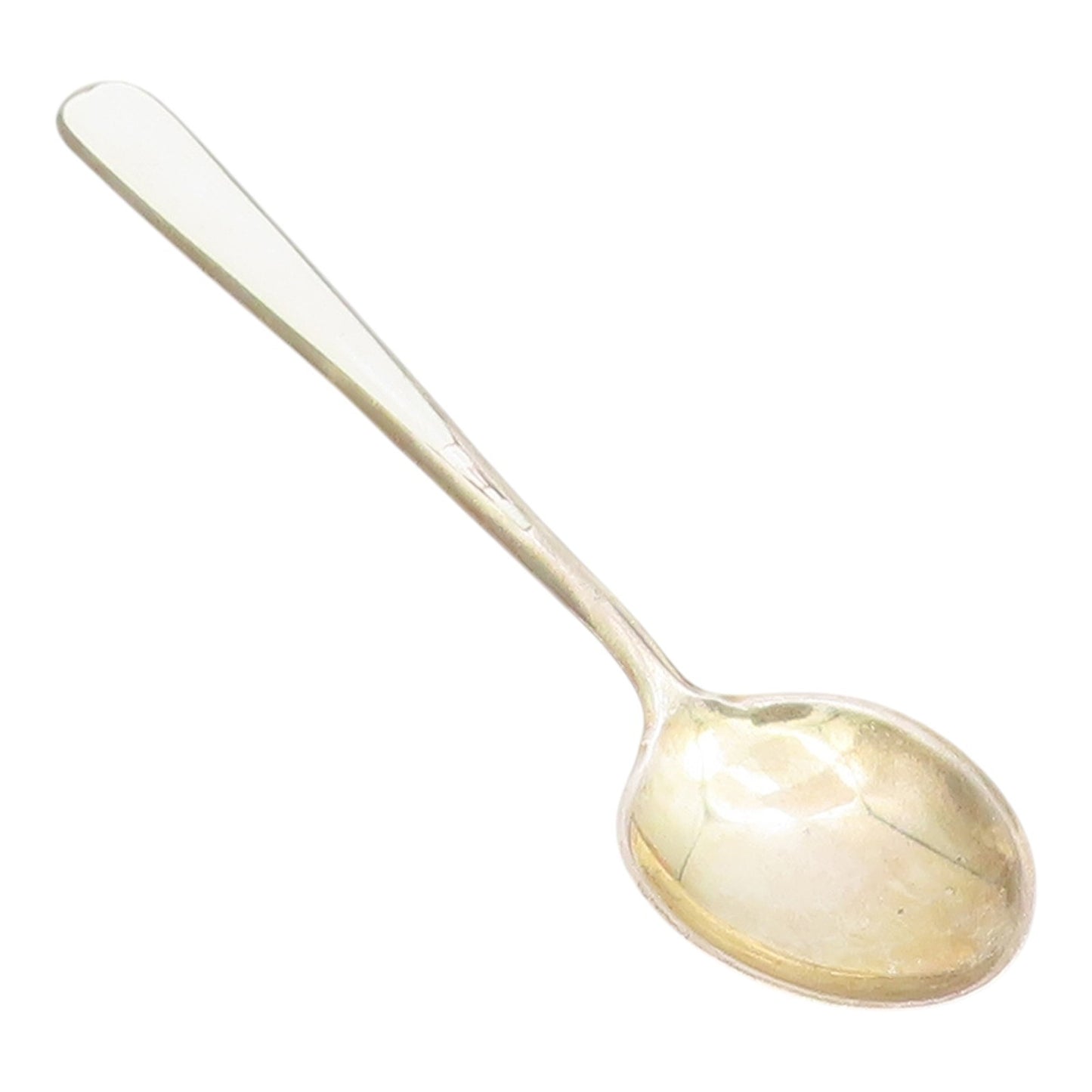 NORWAY 925 Sterling Silver Vintage Enamel Polished Spoon Souvenir TR3417