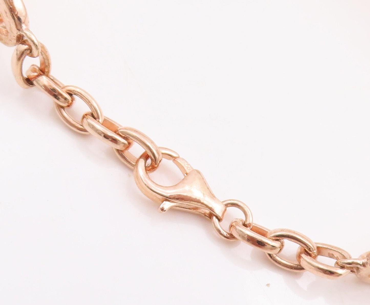 925 Sterling Silver Vintage Bracelet Designer Cutout CZ Bands  BT10669