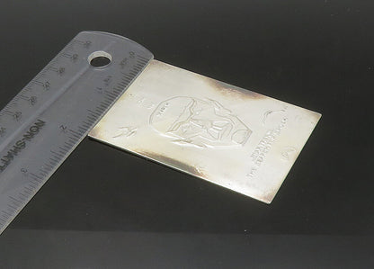 925 Sterling Silver Vintage Solid Star Trek 1982 Collection Card  TR3081