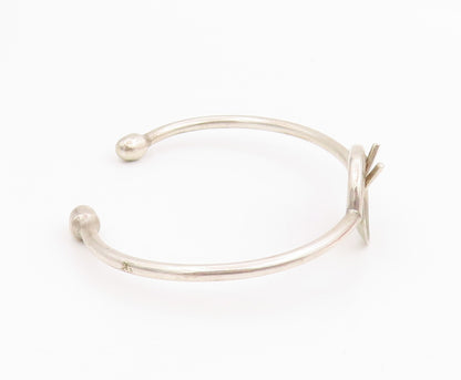 925 Sterling Silver Vintage Bracelet CHRIS ANDERSON Musical Drum Cuff  BT11951