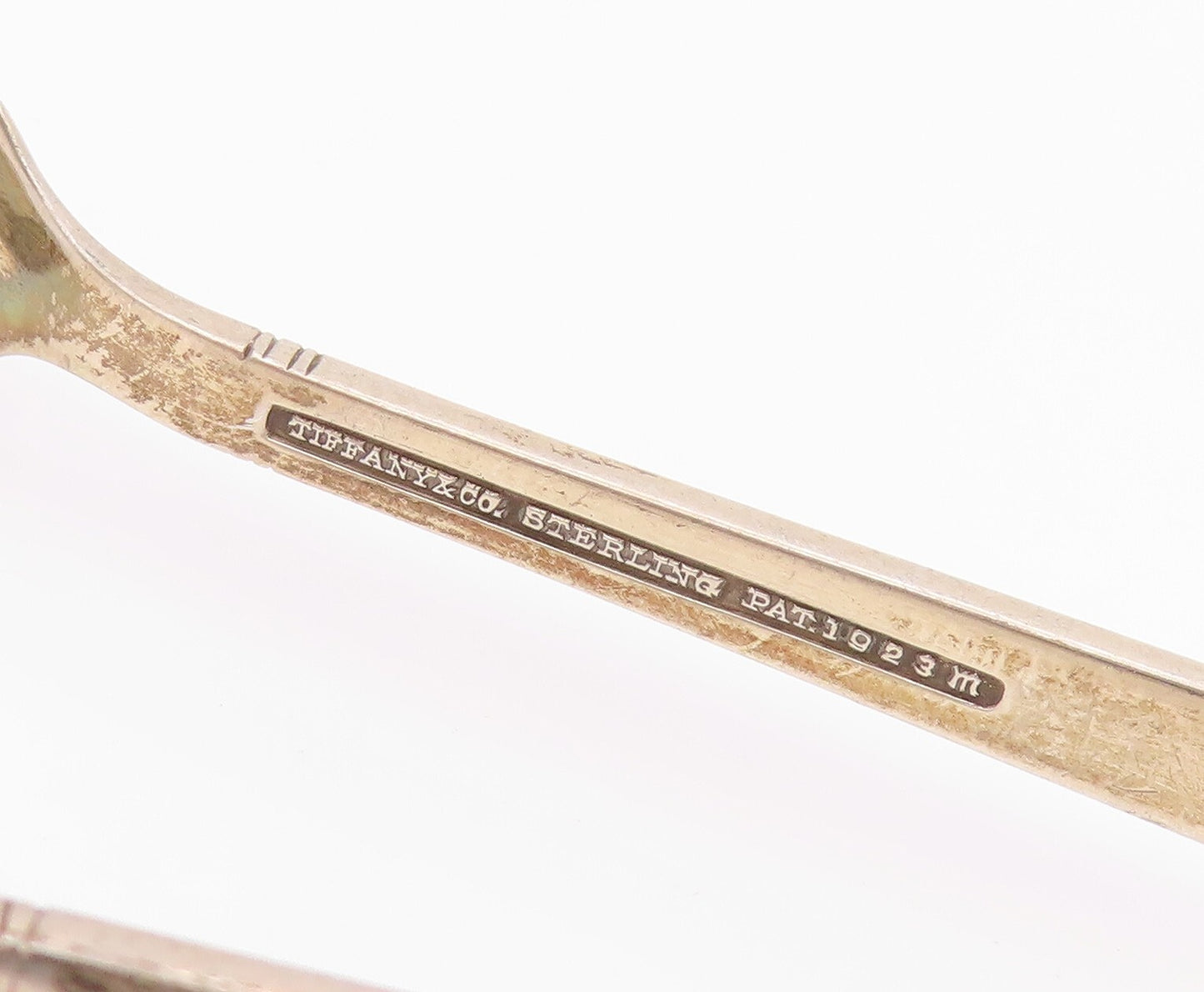 925 Sterling Silver Vintage Tongs TIFFANY & CO Carved Tea Sugar Tong  TR3864