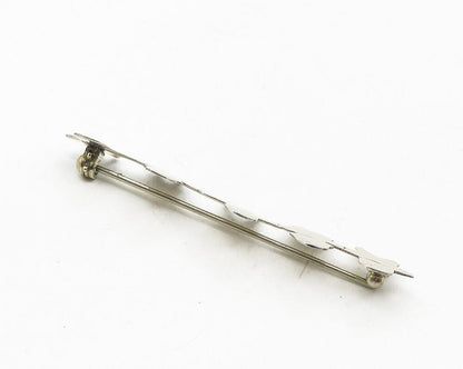 925 Sterling Silver  Vintage People Holding Hands Unity Brooch Pin  BP3689