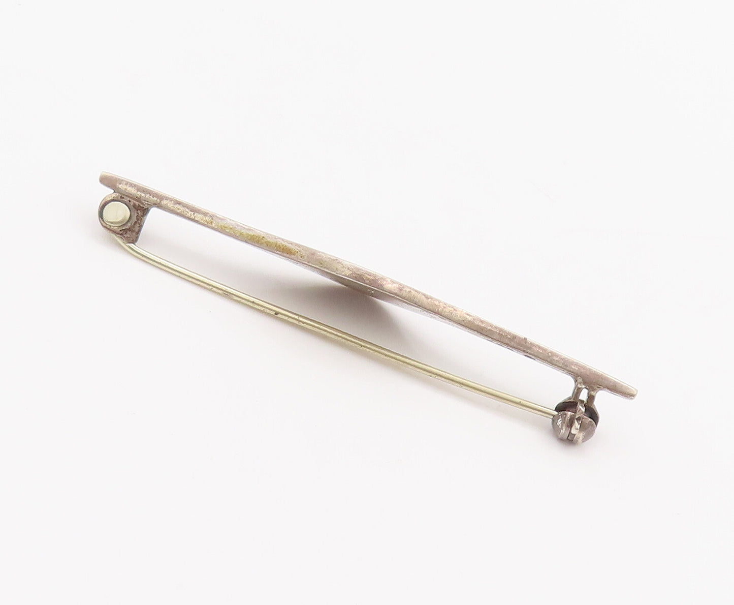925 Sterling Silver Vintage Brooch Pin ENGLAND Designer Carved Flower  BP10700