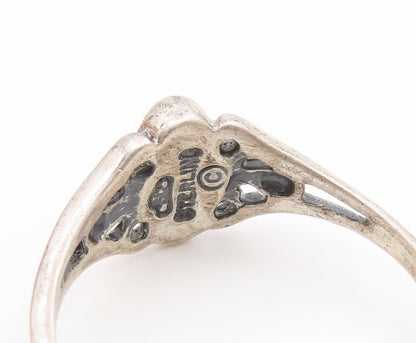 925 Sterling Silver Vintage Ring SILVER CLOUD Turquoise Band  Sz 6.5  RG35120