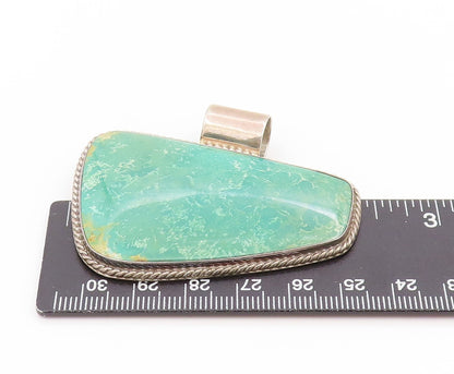 925 Sterling Silver Vintage Pendant DTR JAY KING Cabochon Turquoise  PT25801