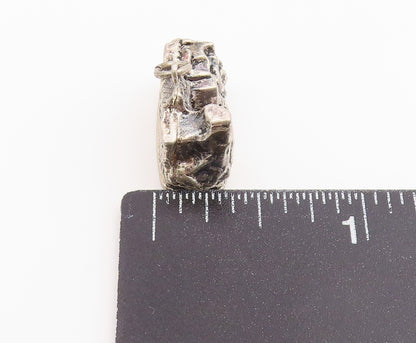 925 Sterling Silver Vintage Pendant Miniature Heidelberg Castle Charm  PT26575