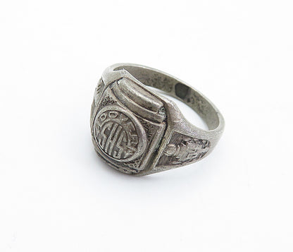 BALFOUR 925 Sterling Silver Vintage Dark Tone 1954 Class Ring Sz 6.5 RG4849