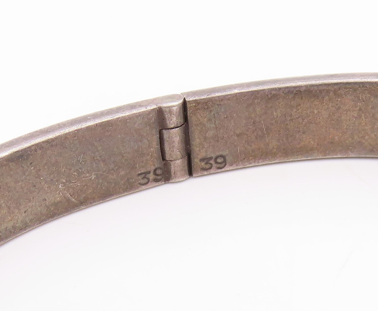 925 Sterling Silver Vintage Bracelet GUCCI Classic Green Enamel Bangle  BT12012