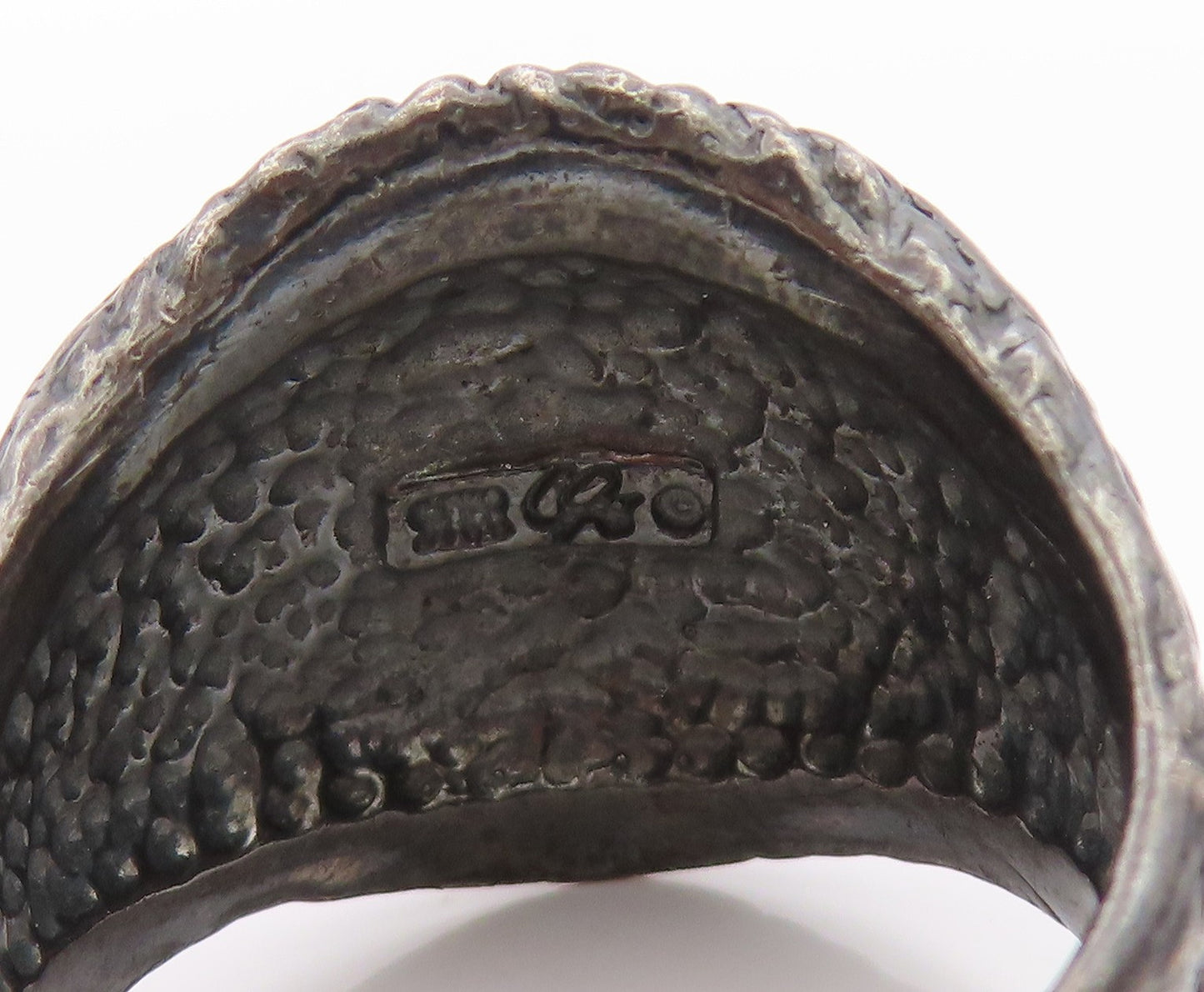 925 Sterling Silver Vintage Ring CAROLYN POLLACK American Eagle  Sz 11.5 RG32553