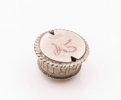 DANECRAFT 925 Sterling Silver  Vintage Happy Birthday Cake Pendant  PT17721
