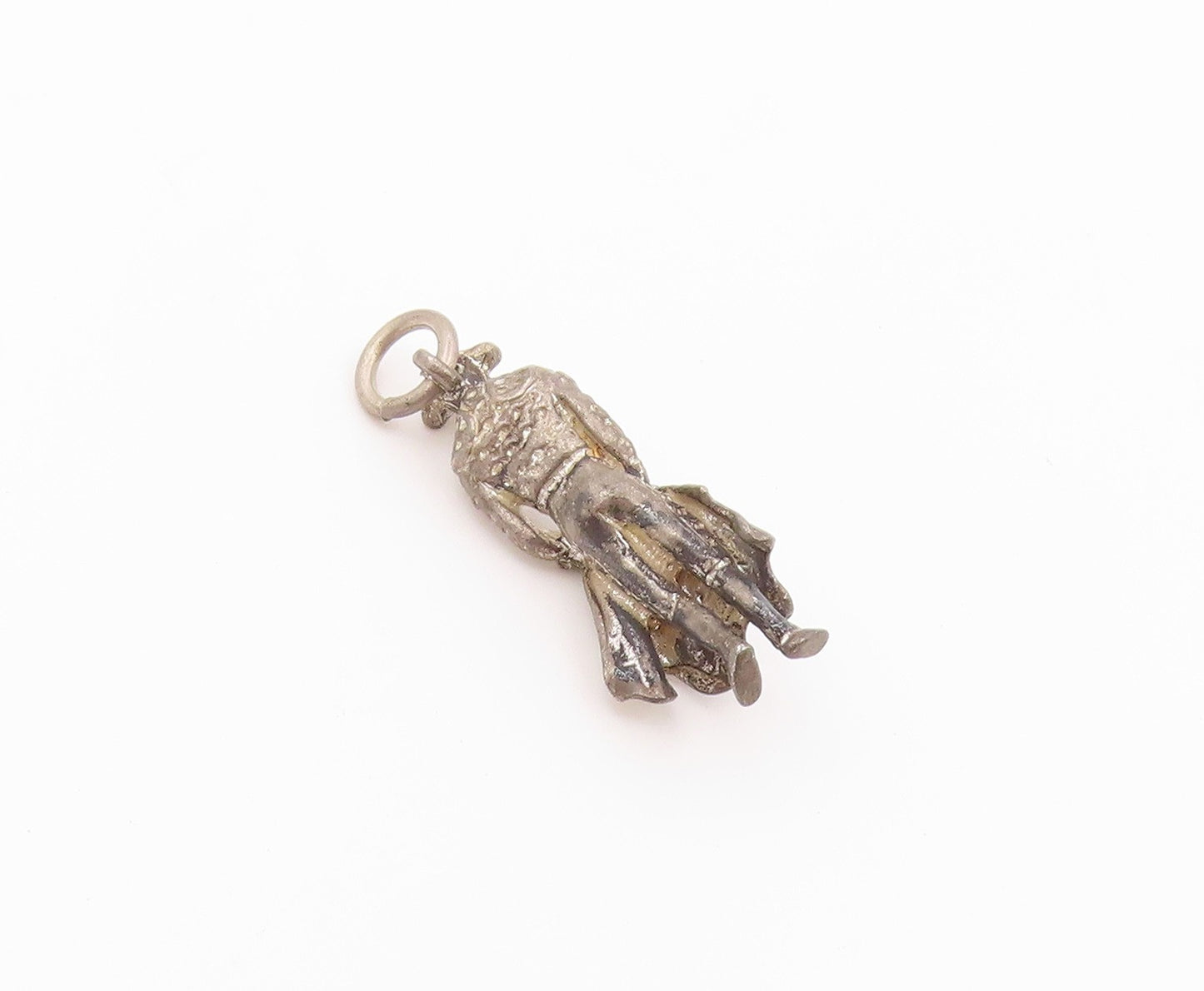 925 Sterling Silver Vintage Pendant Spanish Matador Bullfighter Figure  PT26458