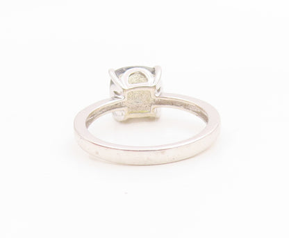 925 Sterling Silver Vintage Ring Elegant Moonstone Solitaire Band  Sz 7  RG35970