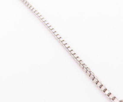 925 Sterling Silver  Vintage Prong Set Peridot Shiny Chain Bracelet  BT8049