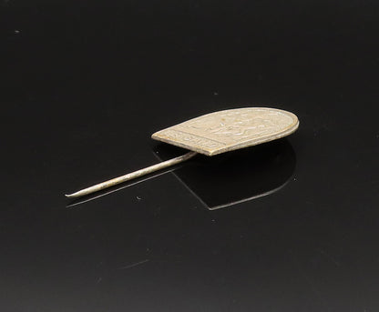925 Sterling Silver  Vintage Antique Leksand Couple Dancing Lapel Pin  TR3339