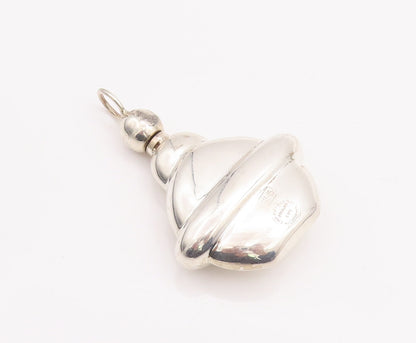925 Sterling Silver Vintage Pendant MEXICO Designer Perfume Bottle OPENS PT23209