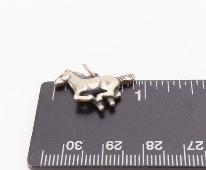 925 Sterling Silver Vintage Pendant JAMES AVERY Running Horse Charm  PT24516